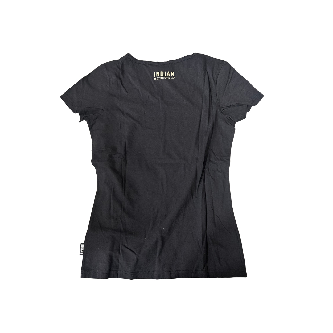 Indian Motorcycle Women’s Black T-Shirt | Small