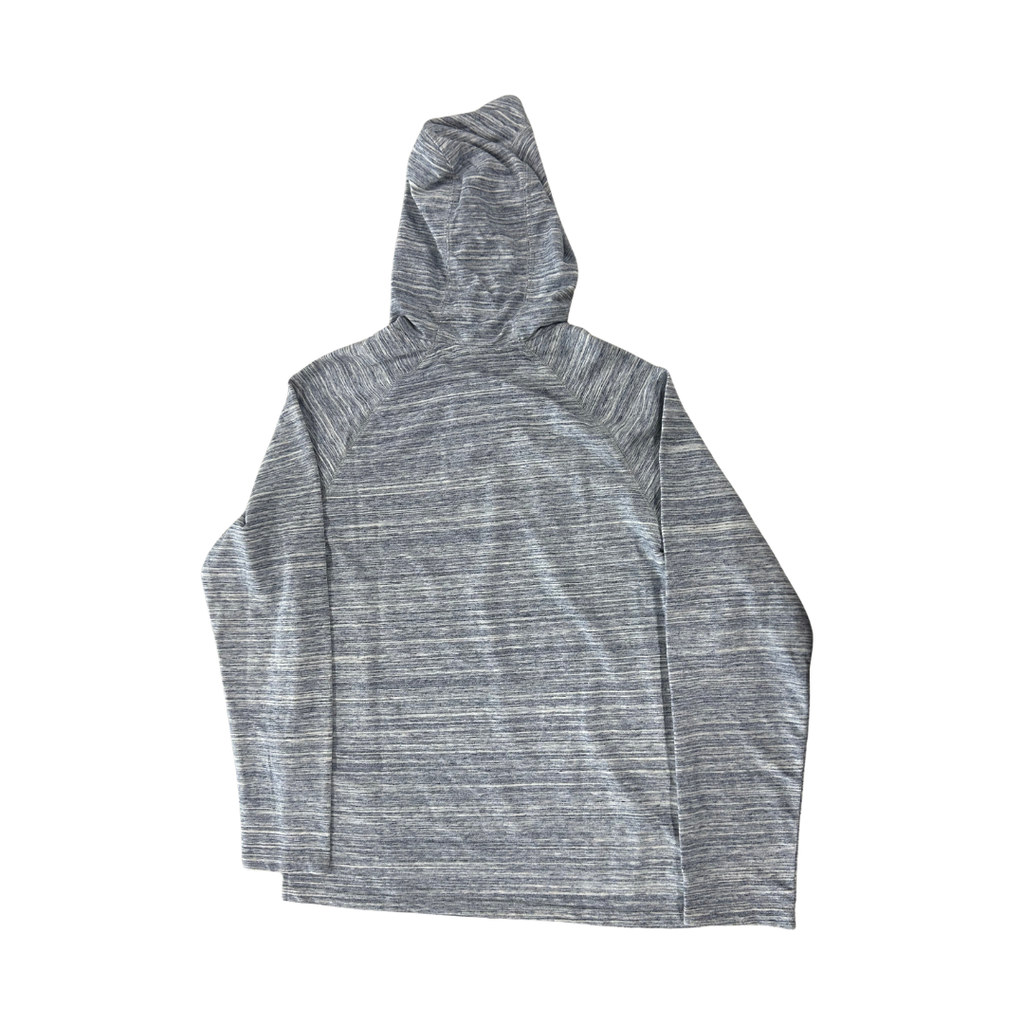Sea-Doo Men’s French Terry Pullover Hoodie – Light Blue/Gray