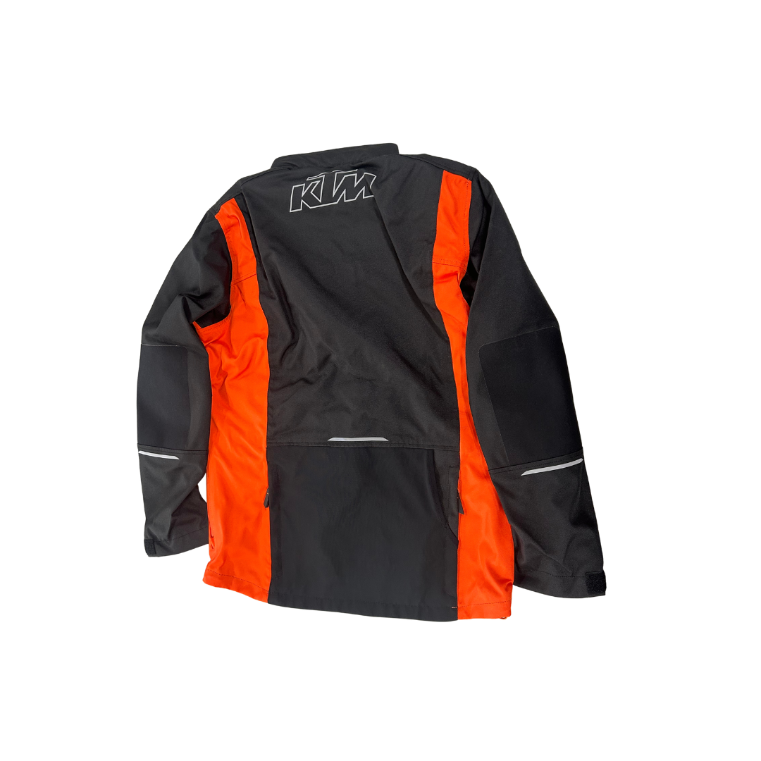 KTM Racetech Waterproof Off-Road Jacket – Black/Orange