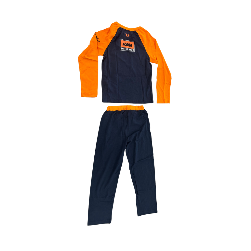 KTM Kids Replica Team Pajama Set – Navy/Orange