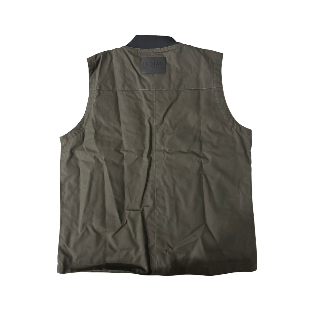 Indian Motorcycle Men's Nevada Vest Dark Green | Medium