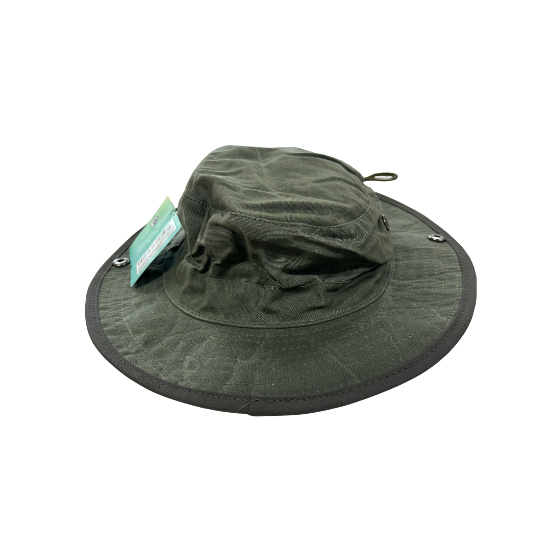 Sea-Doo Unisex Adventure Wide-Brim Hat – Army Green – One Size
