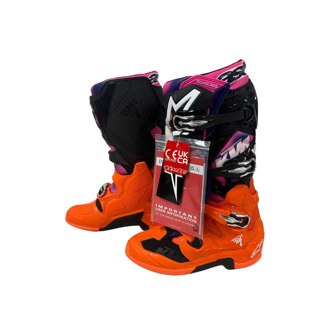 3PW250047403 is the KTM Tech 7 XXV Boots – EU 42 / US Men’s 8