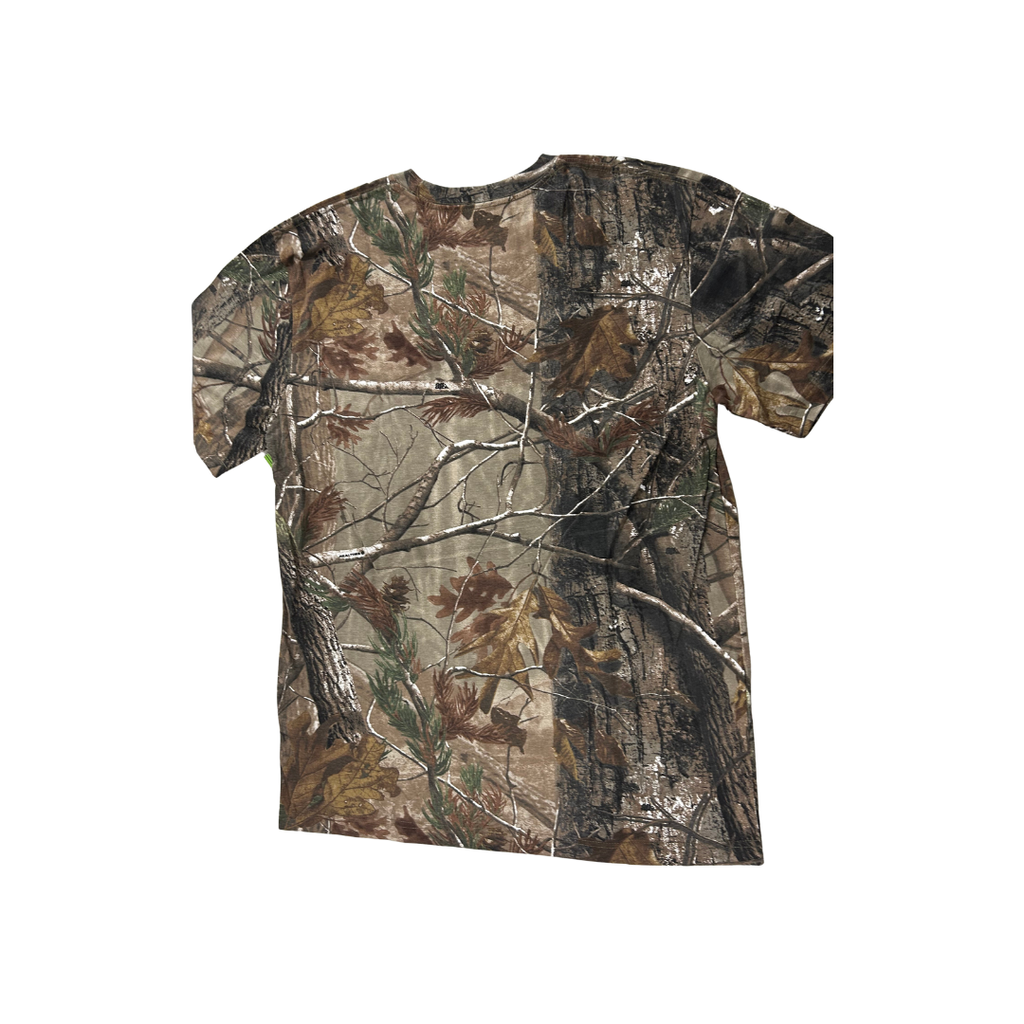 Kawasaki American Flag Realtree Xtra Camo T-Shirt – Green