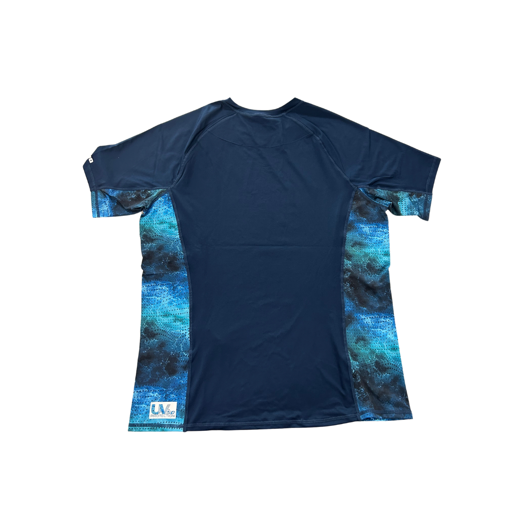 Sea-Doo Men’s Performance Short-Sleeve Rashguard – Navy