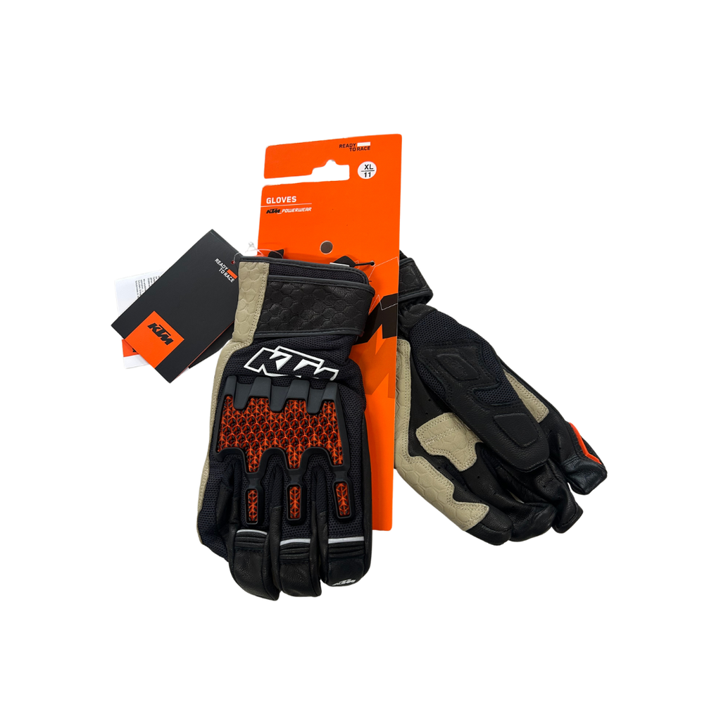 KTM ADV R V2 Adventure Gloves – Black/Grey/Orange