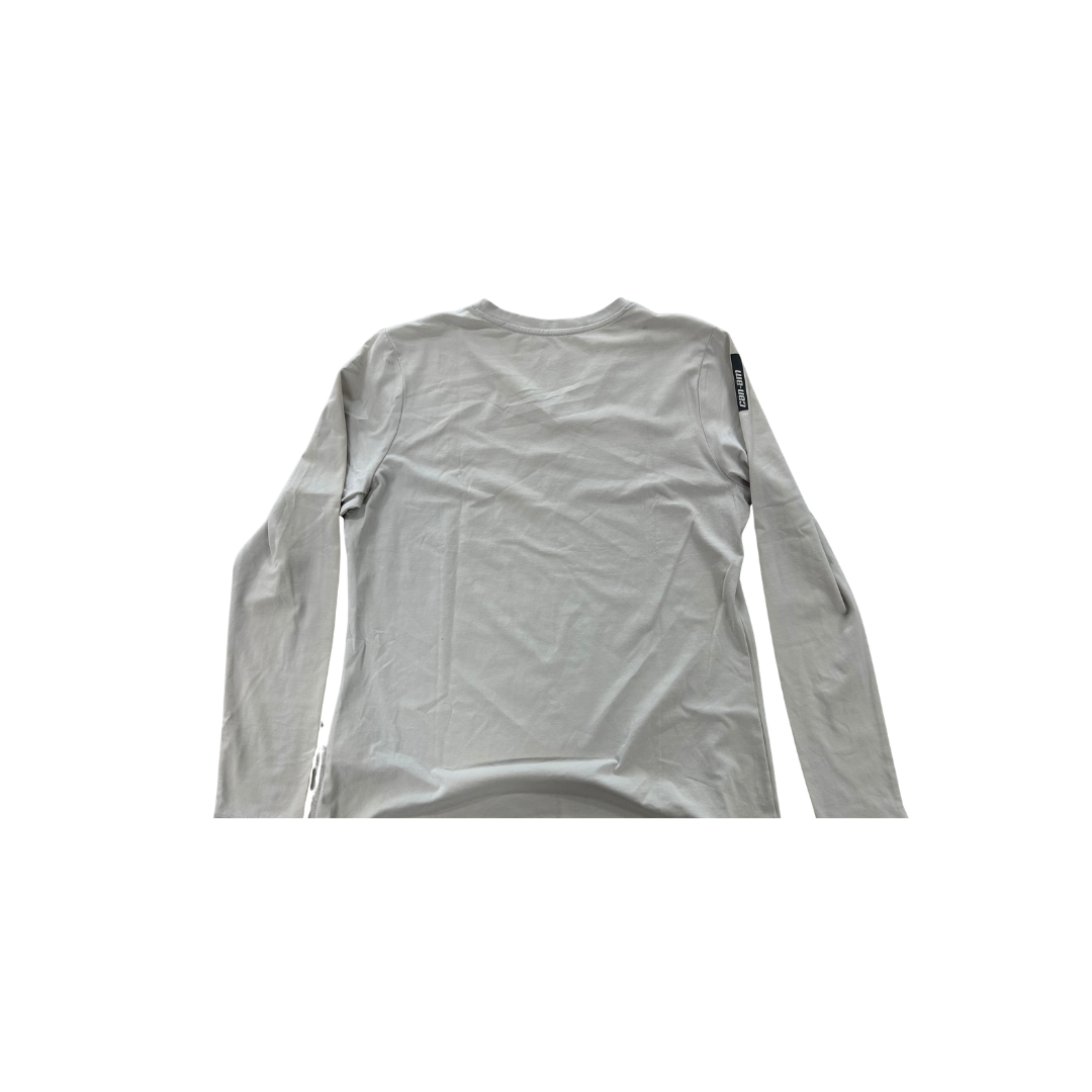Can-Am Women’s Ryker Long-Sleeve V-Neck T-Shirt – Gray – Large