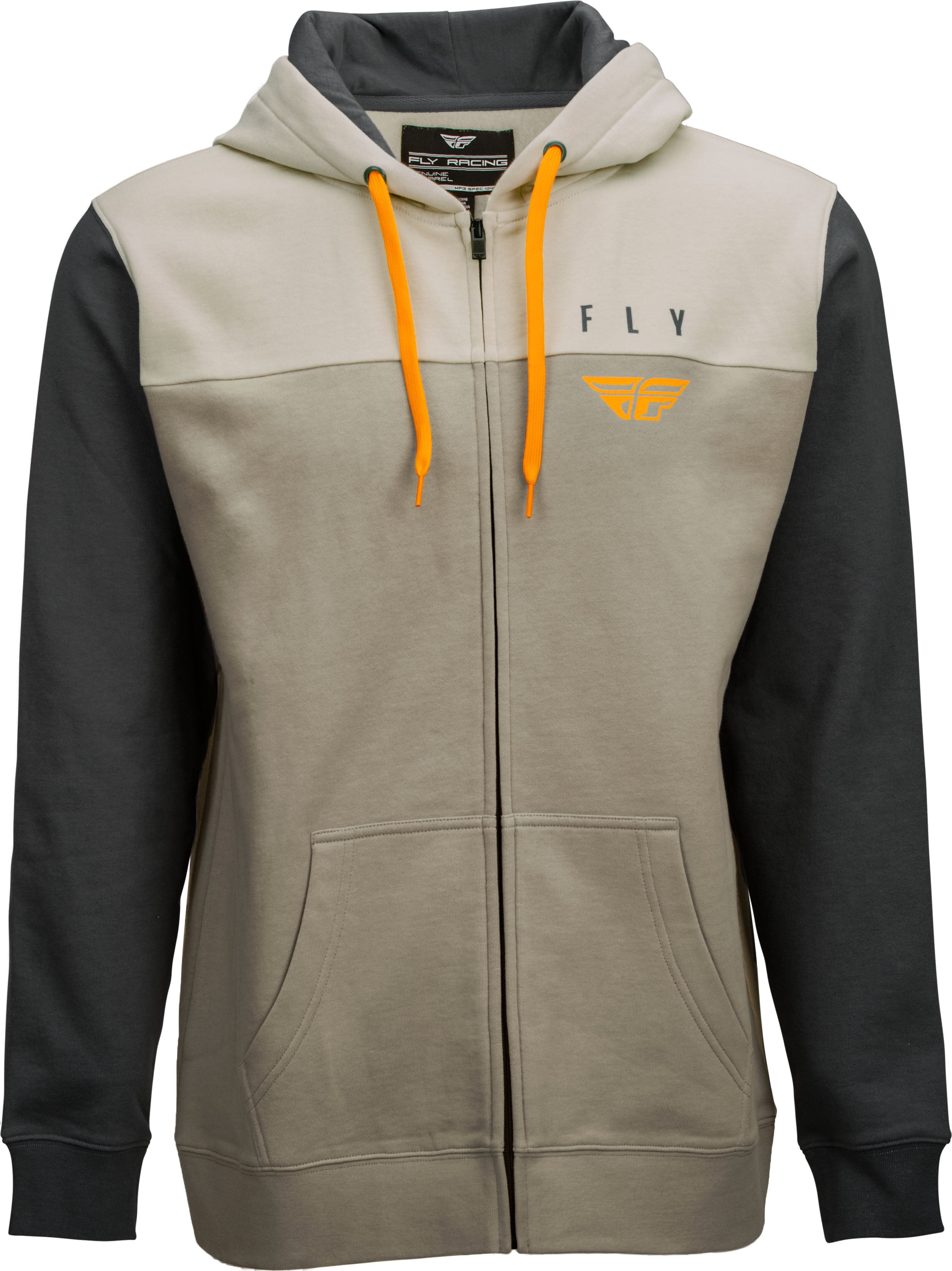 Fly Racing Horizontal Zip Up Hoodie