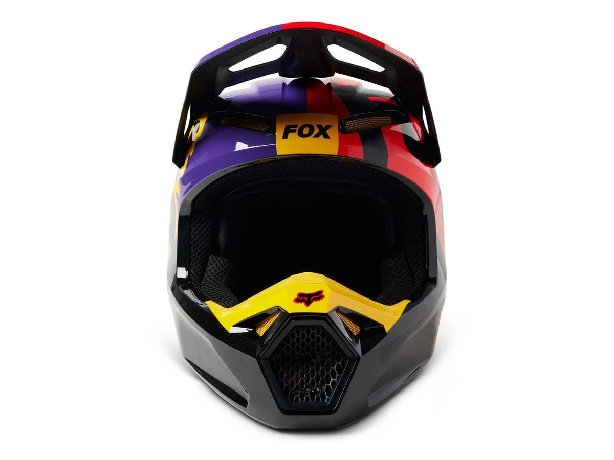 Fox Racing Youth V1 Xpozr Motocross Helmet - Multicolor