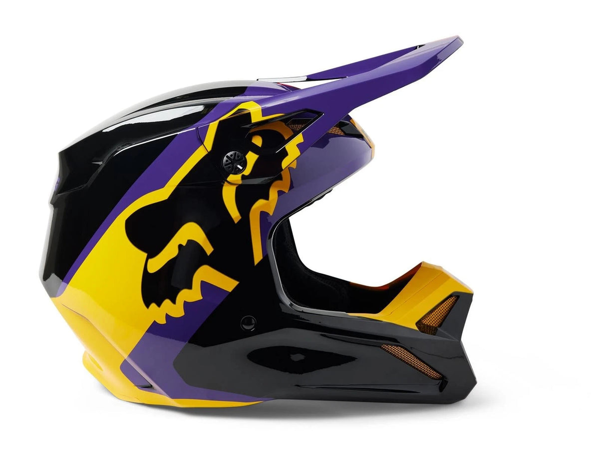 Fox Racing Youth V1 Xpozr Motocross Helmet - Multicolor