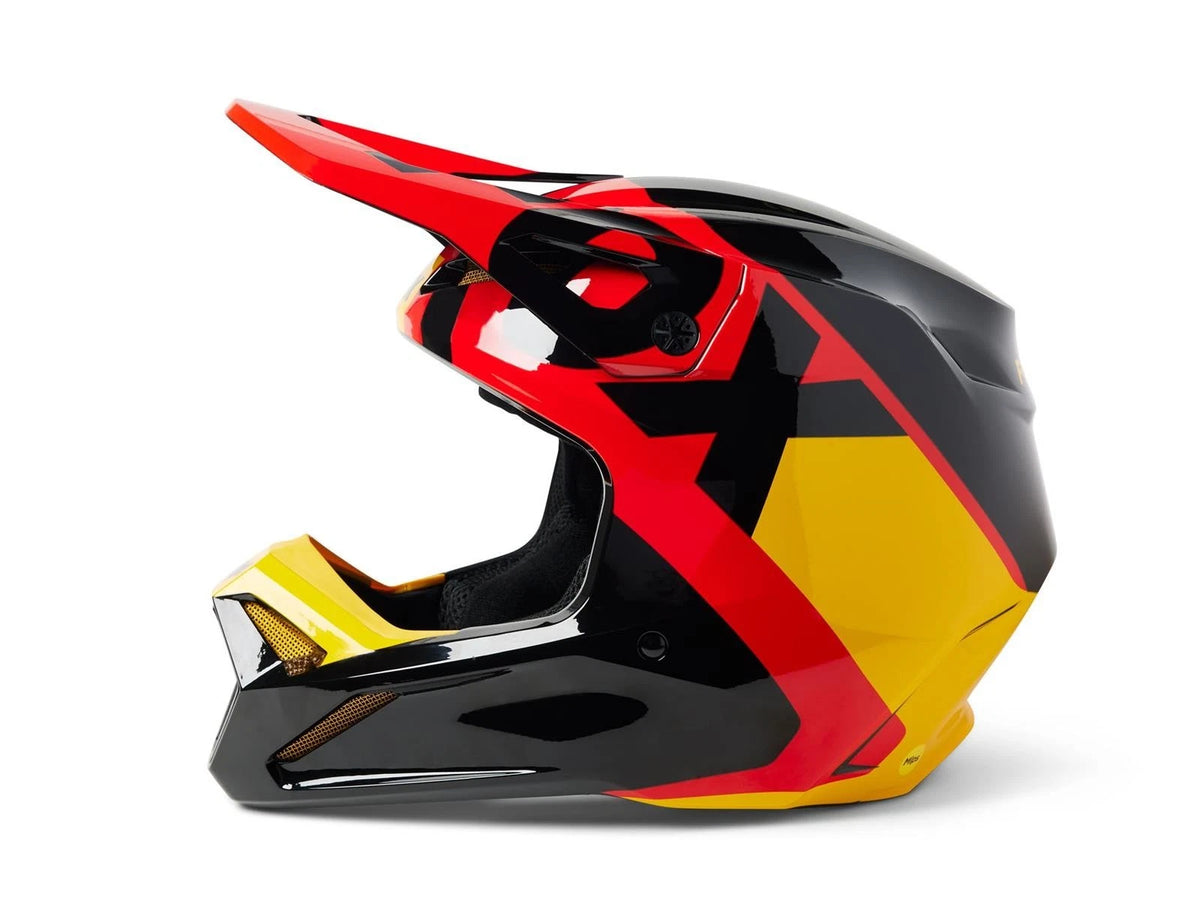 Fox Racing Youth V1 Xpozr Motocross Helmet - Multicolor