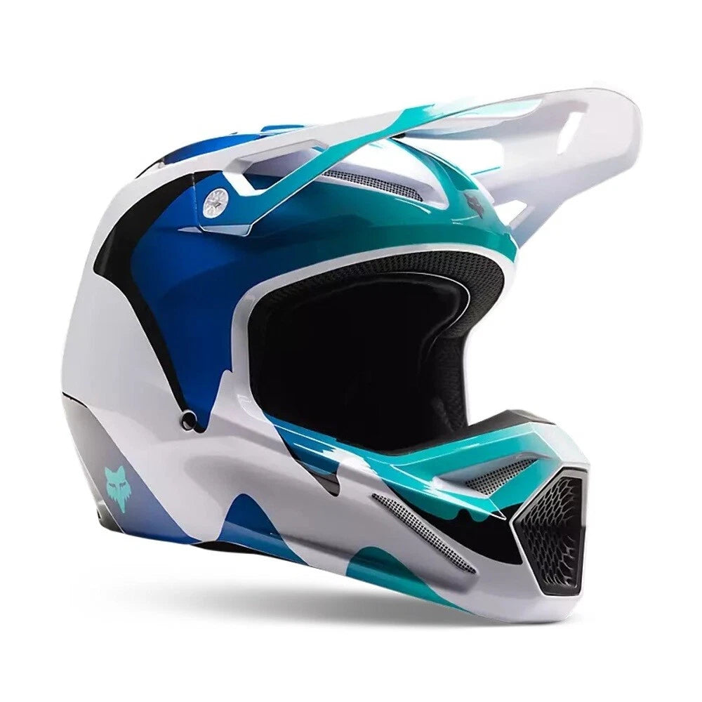 Fox Racing V1 Kozmik Motocross Helmet - Blueberry