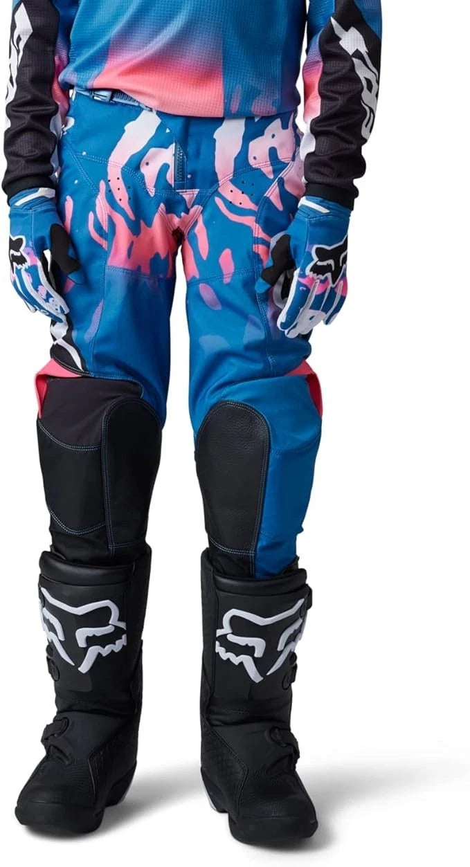Fox Racing Youth 180 Morphic Motocross Pants - Blue/Pink/Black