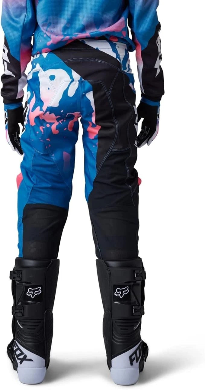 Fox Racing Youth 180 Morphic Motocross Pants - Blue/Pink/Black