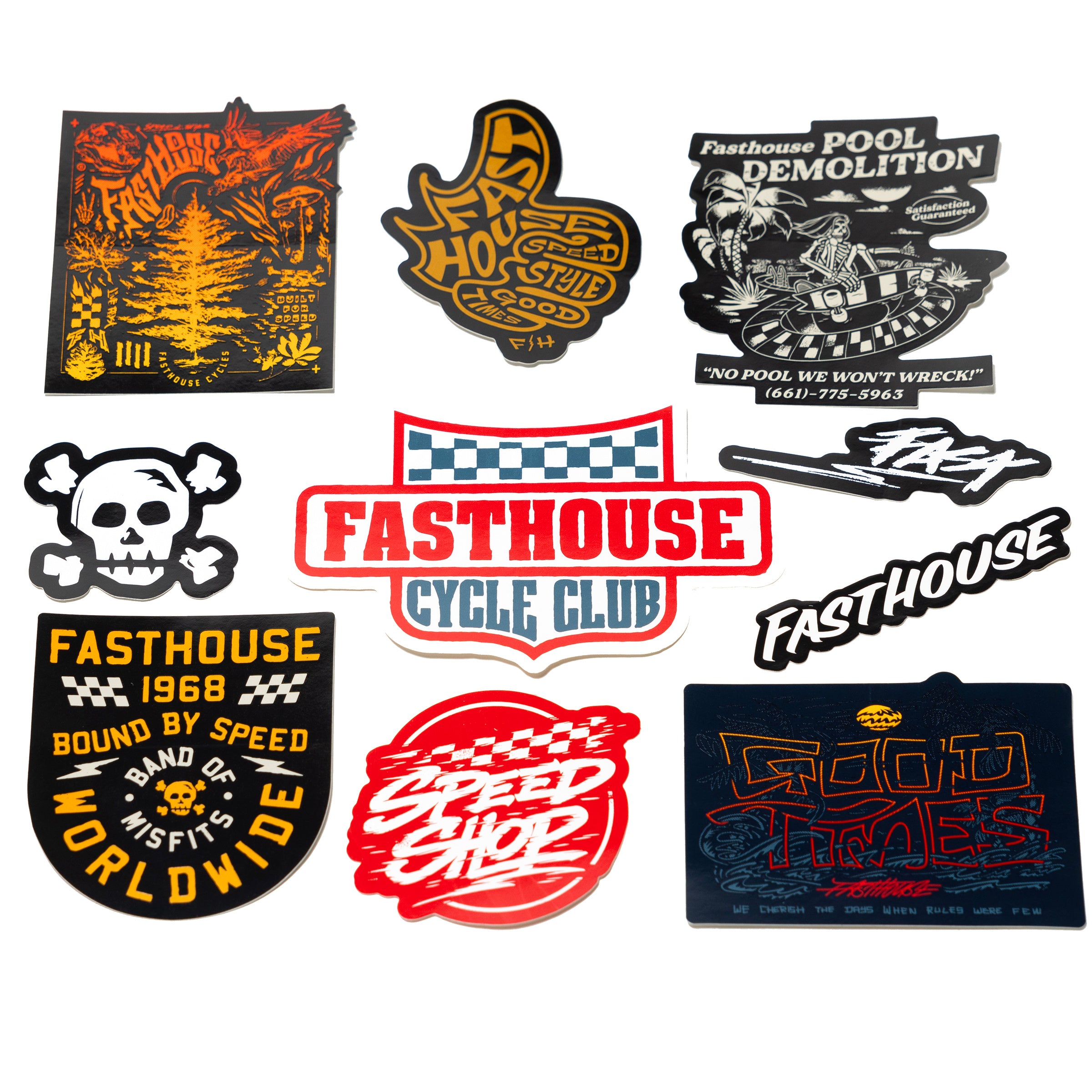 Spring '25 Decal 10 Pack by Fasthouse