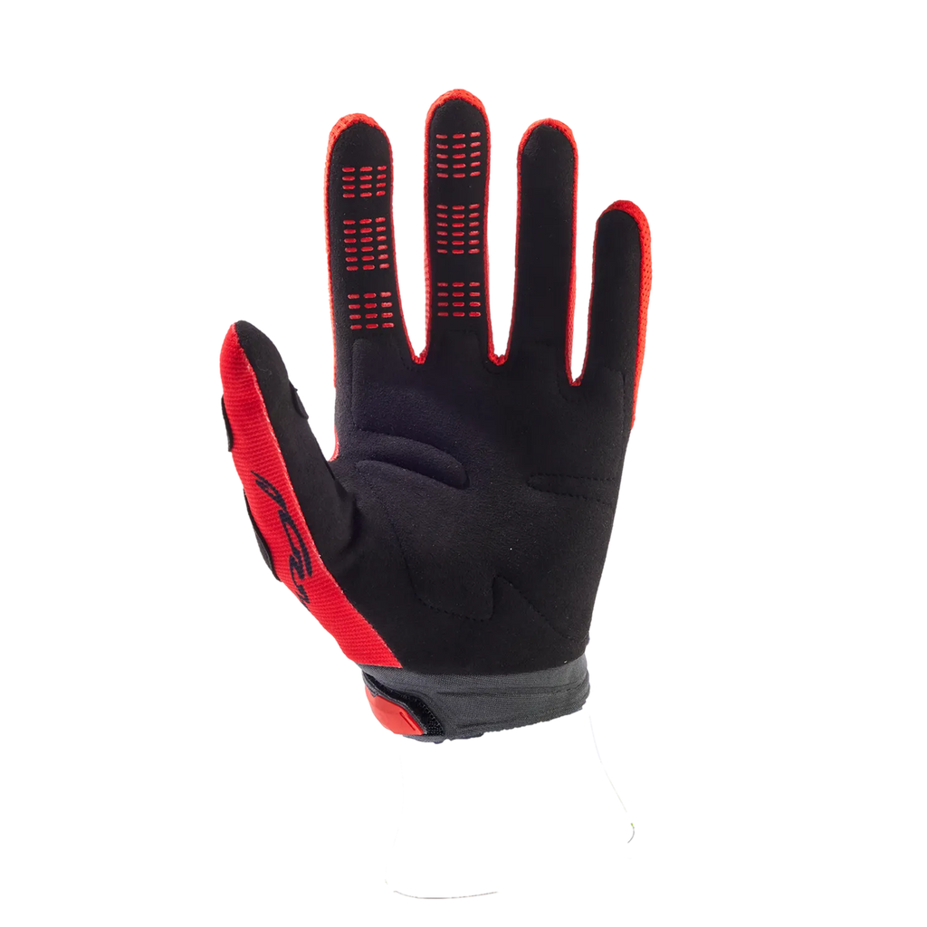 Fox Racing 180 ATLAS MOTOCROSS GLOVE, GREY/RED, XX-Large