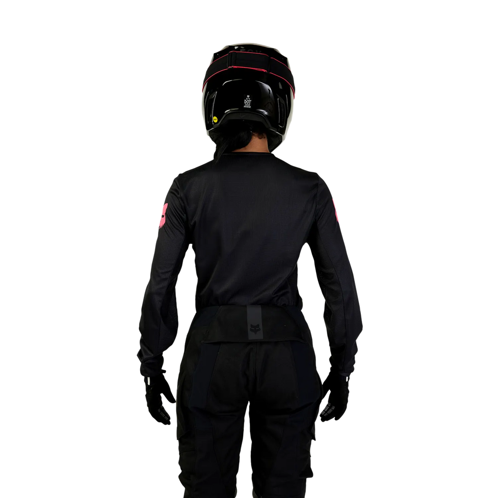 Fox Racing Women's 180 Blackout Motocross Jersey - Black/Black