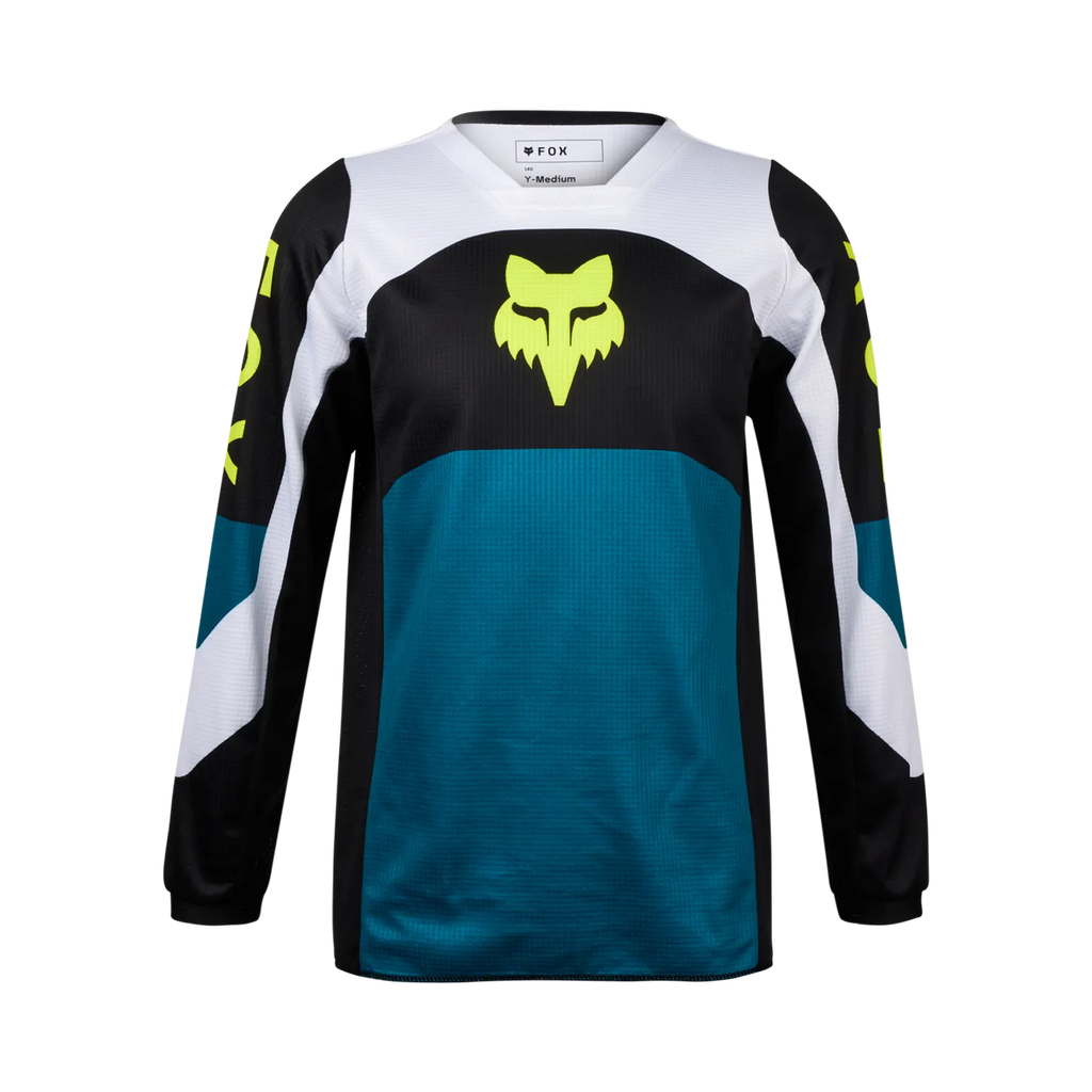 Fox Racing Youth 180 Nitro Motocross Jersey - Maui Blue