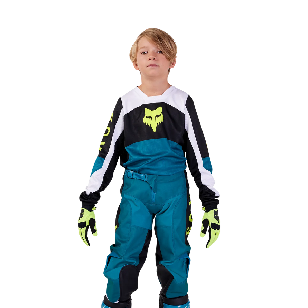 Fox Racing Youth 180 Nitro Motocross Jersey - Maui Blue