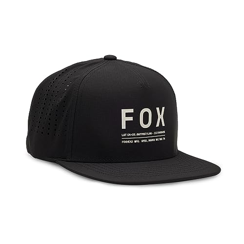 Fox Standard Non Stop TECH Snapback, Black, One Size