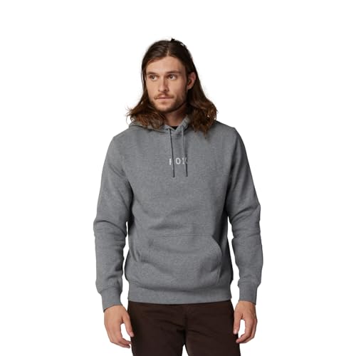 Fox Racing Men's Standard Magnetic Fleece PO, Heather Graphite, X-Large