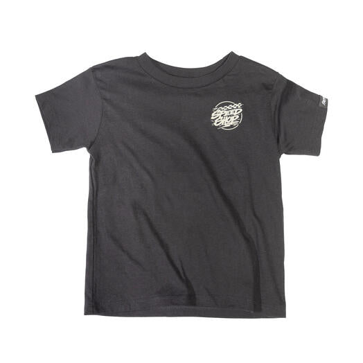 Toddler Burner Short Sleeve T-Shirt Black by Fasthouse