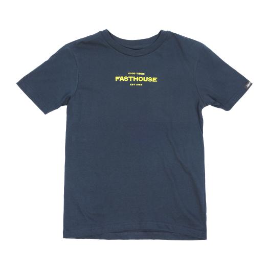 Youth Anchor Short Sleeve T-Shirt Navy by Fasthouse
