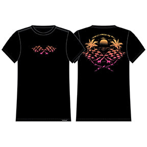 Women's Sun Struck Short Sleeve T-Shirt Black by Fasthouse