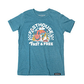 FastHouse GRL WILD ONE Short Sleeve HTHR TEAL