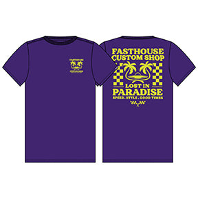 Youth Getaway Short Sleeve Purple Rush by Fasthouse