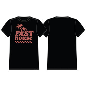 FastHouse GIRL'S VACAY Short Sleeve T-Shirt BLACK