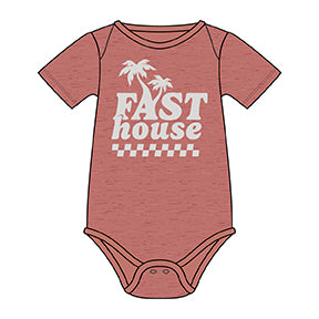 Infant Vacay Onesie Mauve by Fasthouse