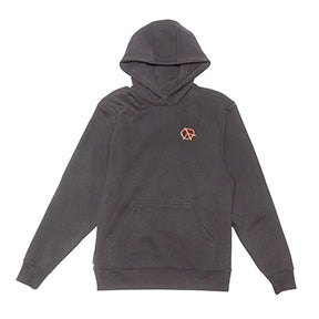 Youth Utopia Hooded Pullover Black by Fasthouse