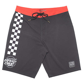 FastHouse BURNER21 BORDSHRT BLACK/RED