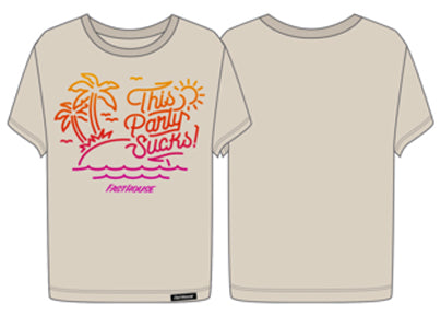 FastHouse Women's CASTAWAY T-Shirt NATURAL