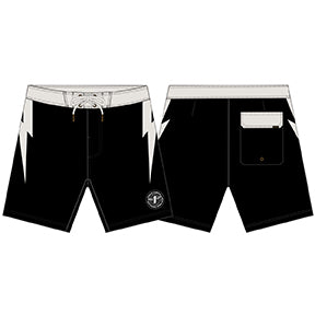 FastHouse BLITZED 17" BORDSHORT BLACK