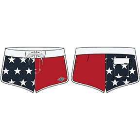 FastHouse Women's LIBERTY BORDSHRT NY/RD