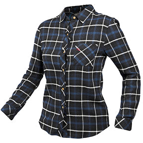 FastHouse Women's HONEY FLANNEL BLU/BLACK