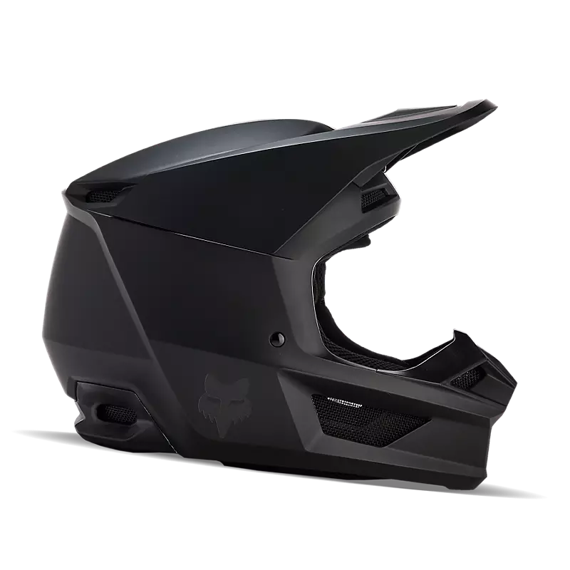 Yth V1 Matte Blk Helmet 2020
