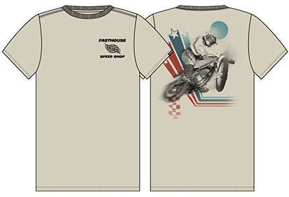 FastHouse CHAMPION Short Sleeve T-Shirt NATURAL
