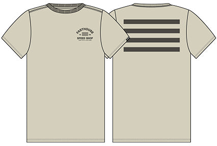 FastHouse COBALT Short Sleeve T-Shirt NATURAL