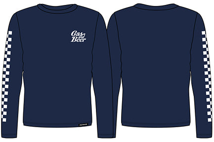 FastHouse WOMEN TAVERN Long Sleeve T-Shirt NAVY