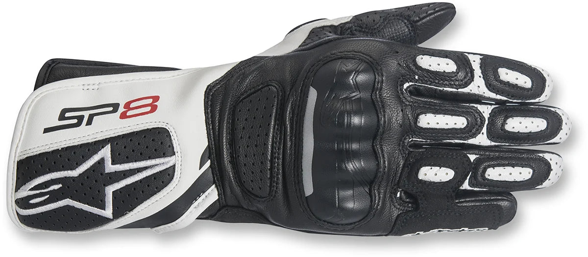 GLOVE 4W SP-8 BK/WT V2 by Alpinestars