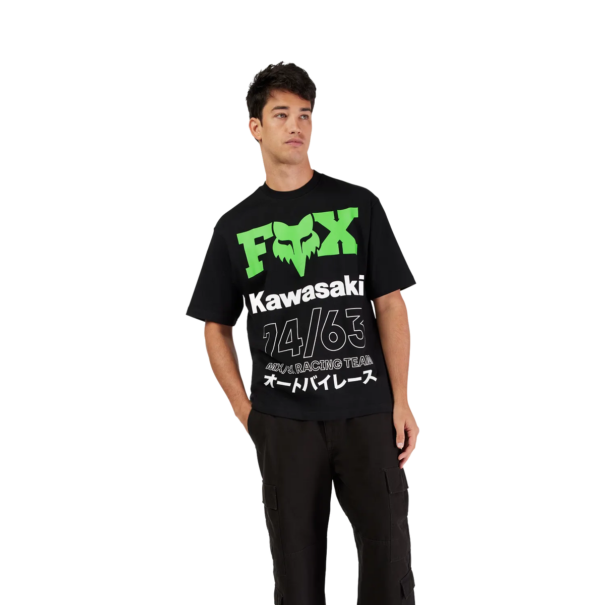Fox Racing x Kawasaki Oversized T-Shirt - Black