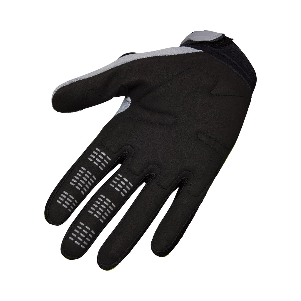 Fox Racing 180 Flow Motocross Gloves - Black/Hi-Viz Yellow
