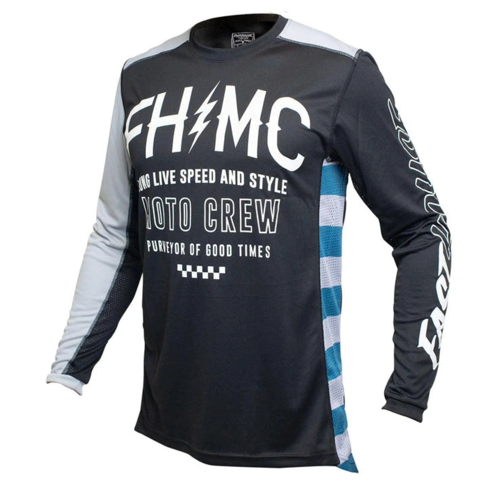Grindhouse Cypher Jersey Black/Silver 2X by Fasthouse
