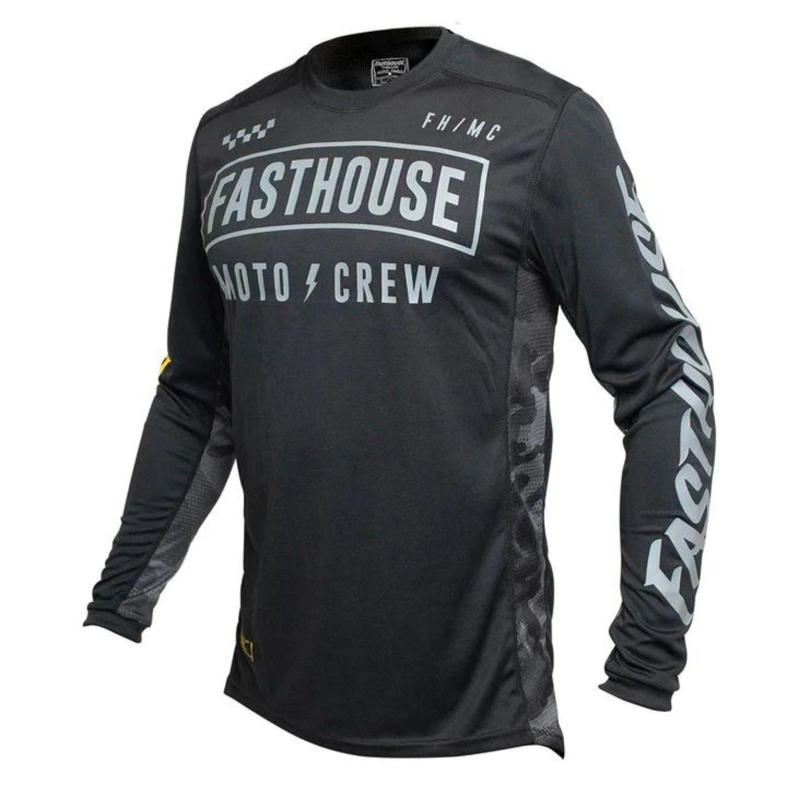 Strike Jersey Black/Camo by Fasthouse