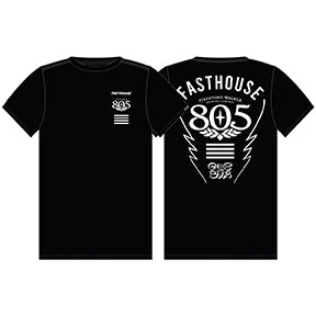 FastHouse 805 CREW TIME Short Sleeve T-Shirt BLACK