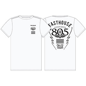 FastHouse 805 CREW TIME Short Sleeve T-Shirt WHT