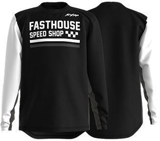 FastHouse Youth GRIND HUDSON Jersey BLACKWT
